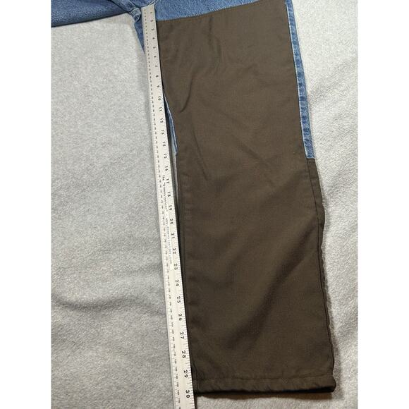 Wrangler Pro Gear Jeans Mens W34 L30 Upland Canvas Brush Guard Hunting Hiking - Picture 5 of 16